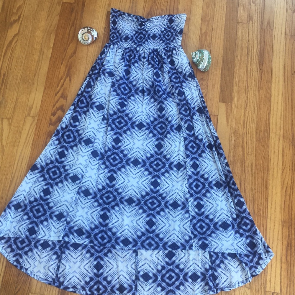 Billabong tie dye bohemian beach dress